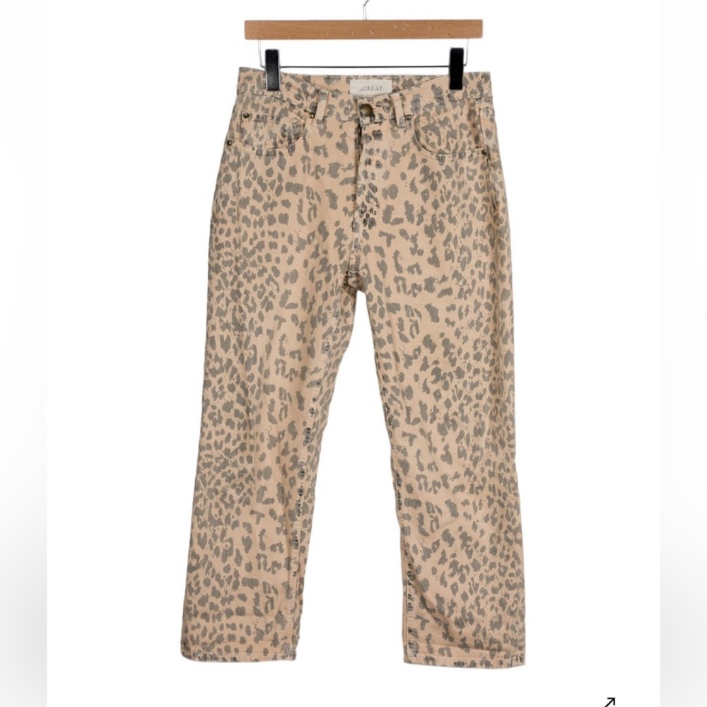 The Great | Animal Print Jeans | 25